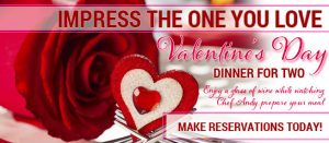 Valentine's Dinner for two Madison Wisconsin