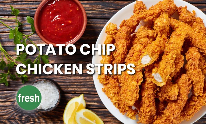 Potato Chip Chicken Strips Recipe | Fresh Madison Market